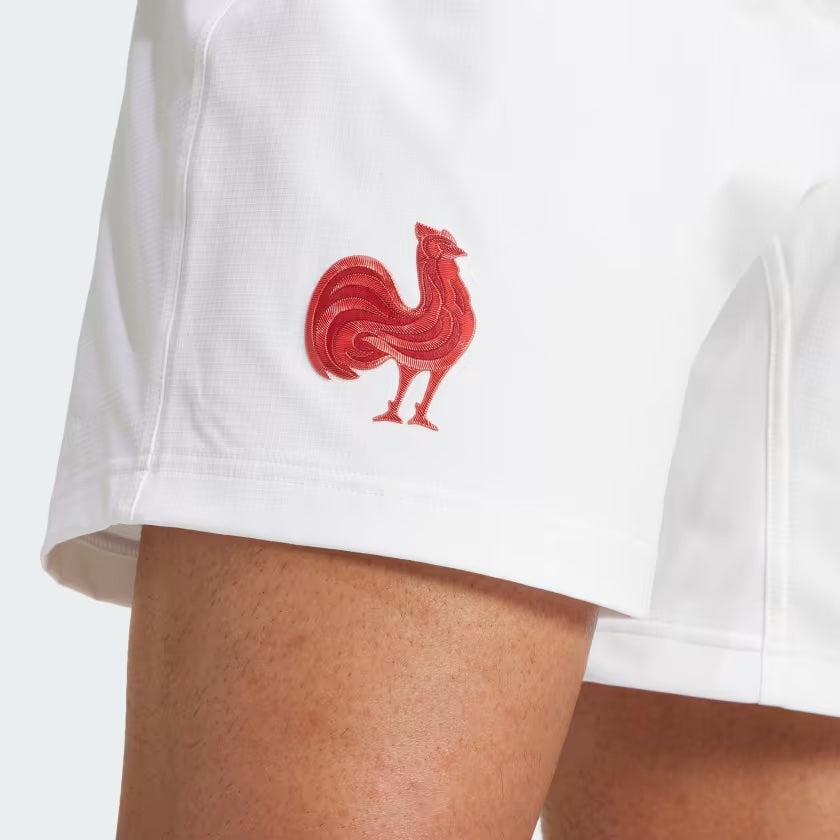 Pantaloncini da rugby Adidas France Home da uomo