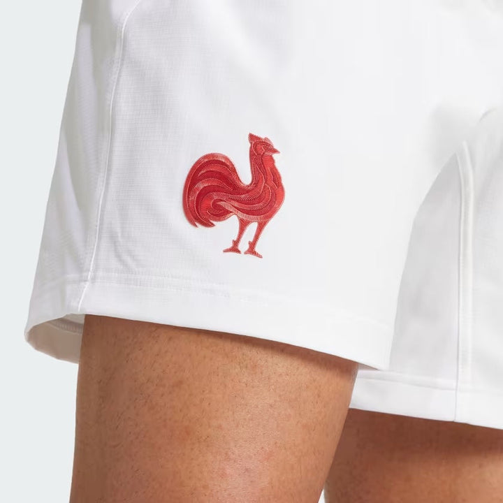 Pantaloncini da rugby Adidas France Home da uomo