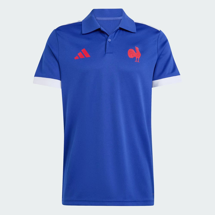 Adidas France Rugby Supporters Replica Home Polo Men