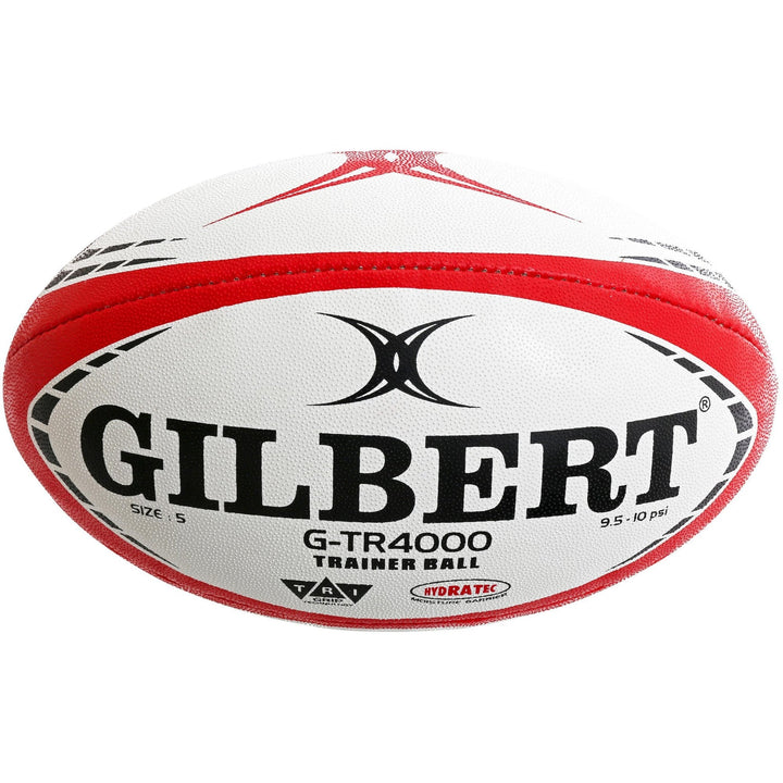 Ballon de rugby Gilbert G-TR4000 Rouge Taille 5