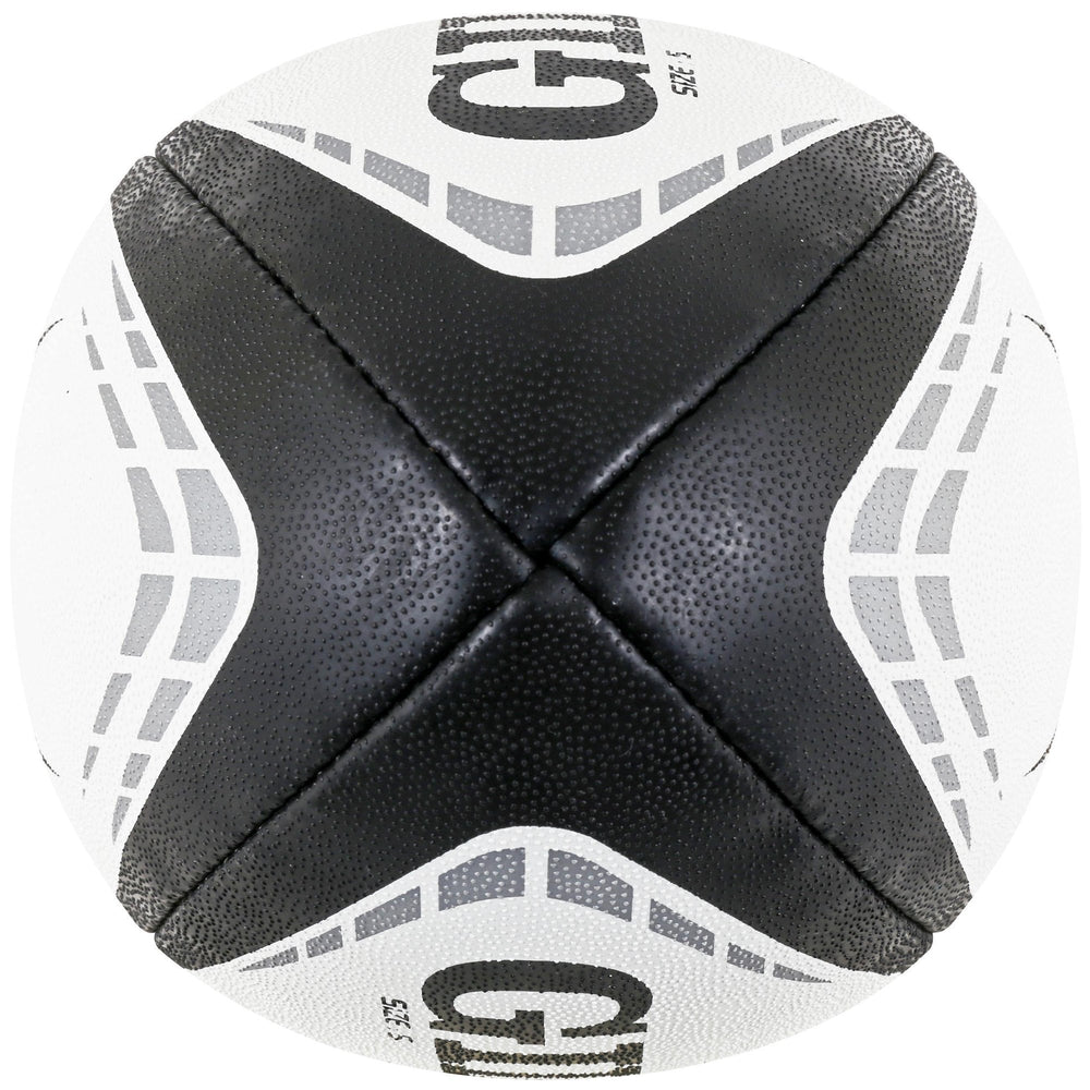 Ballon Rugby Rhino Recyclone Taille 3 Blanc Pneus Recyclés Ballon Ballon Rugby Rhino Recyclone Taille 3 Blanc Pneus Recyclés Ballon