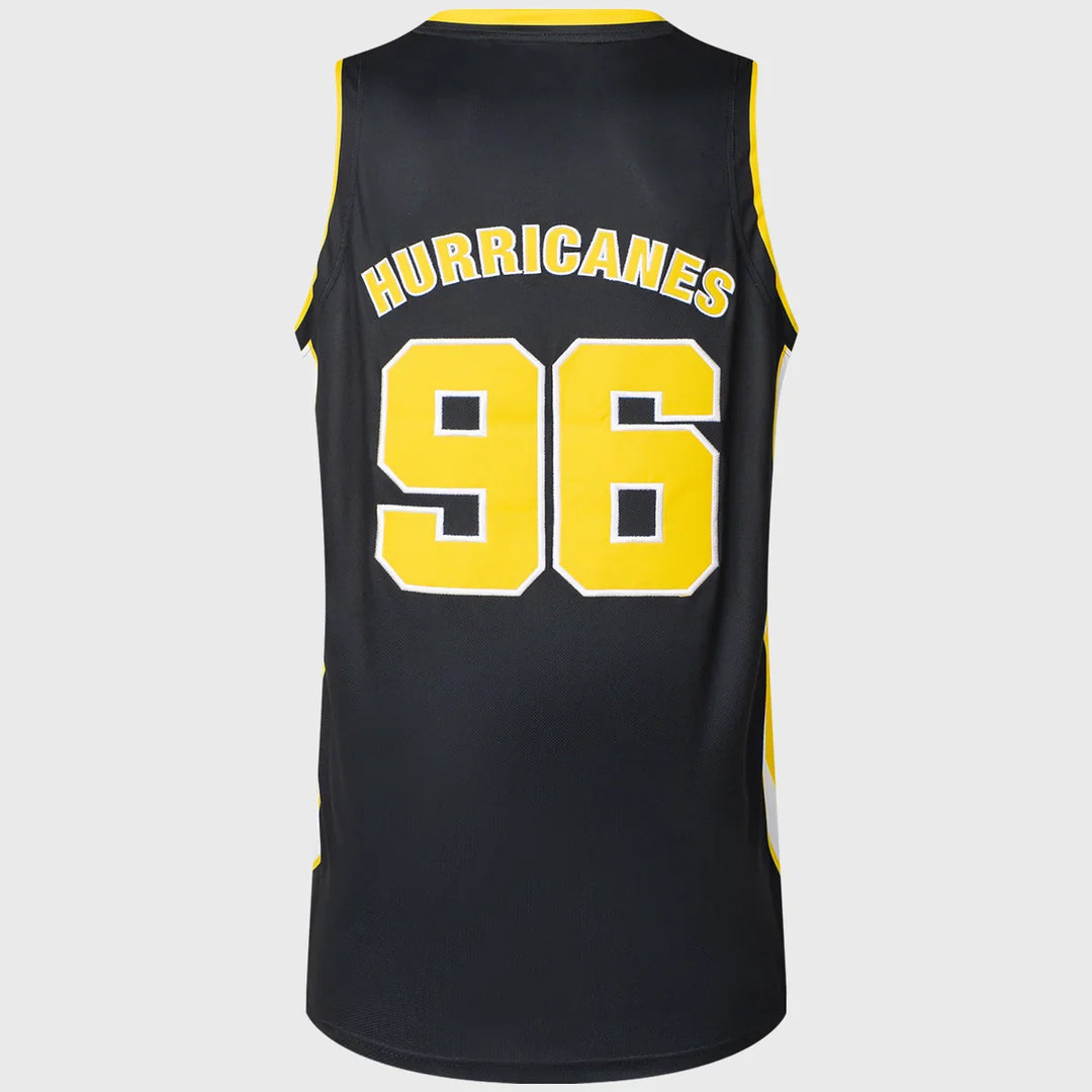 Classic Hurricanes Super Rugby Maillot de Basket 2025 Noir