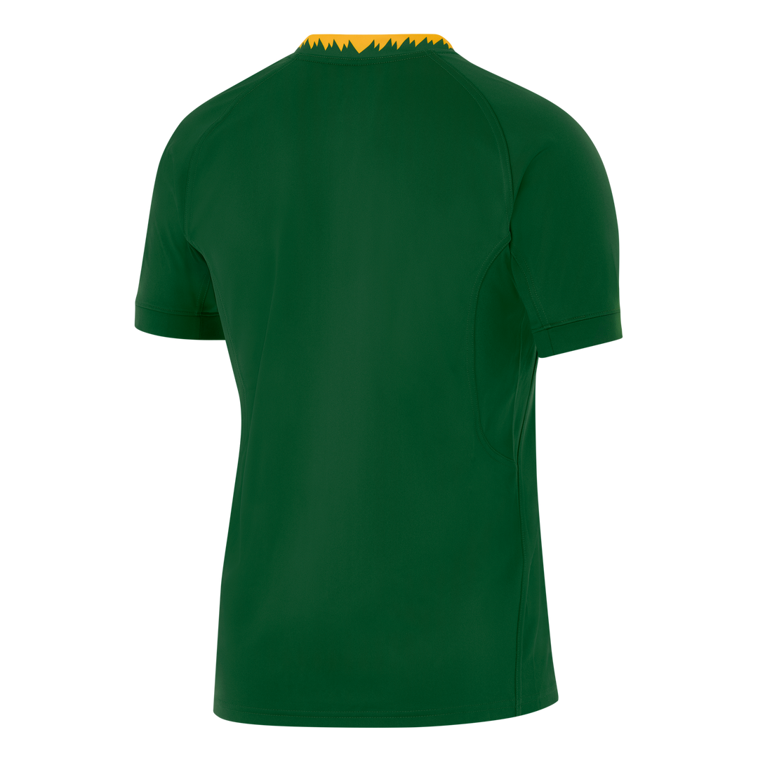 Maillot de rugby Nike Springboks Stadium pour homme, domicile, vert gorge