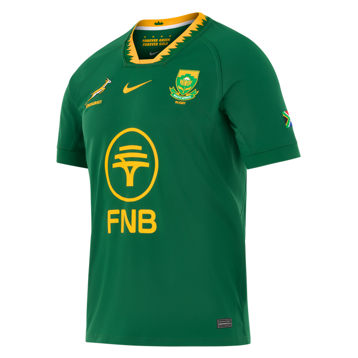 Nike Springboks Heren Stadium Rugby Shirt Home