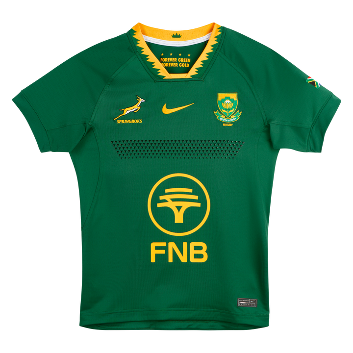 Nike Springboks Heren Match Replica Rugby Shirt Home