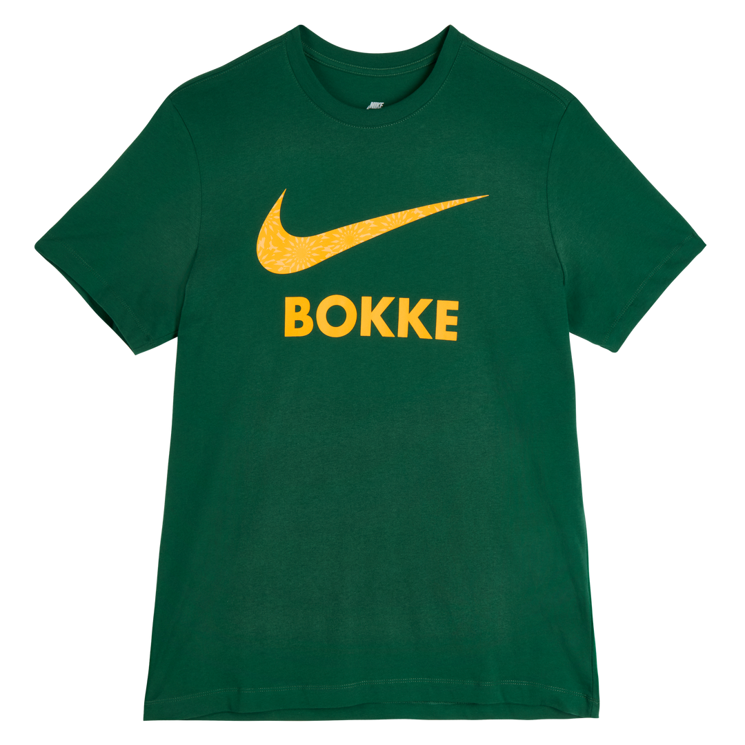 Nike Springboks T-shirt Bokke pour Homme Vert gorge
