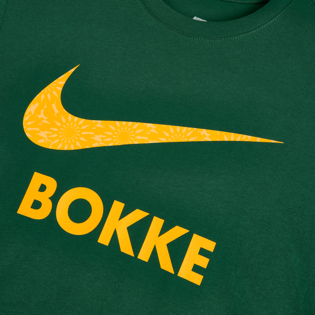 Nike Springboks T-shirt Bokke pour Homme Vert gorge
