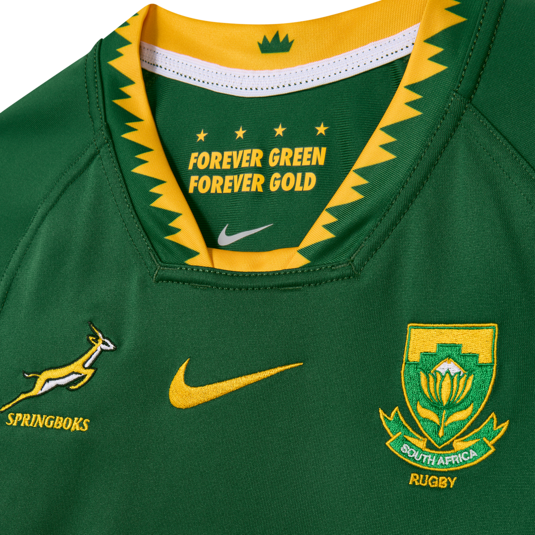 Maillot de rugby Nike Springboks Stadium Domicile pour enfant