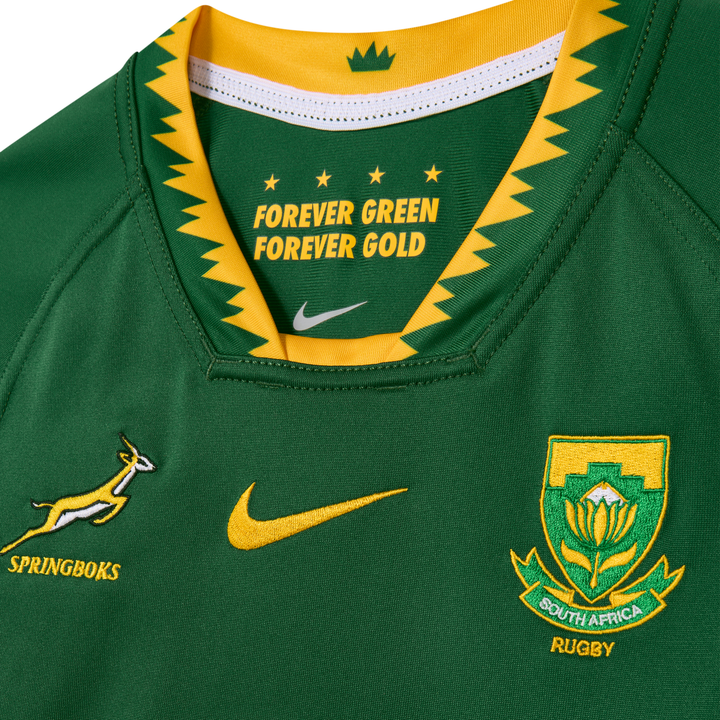 Maillot de rugby Nike Springboks Stadium Domicile pour enfant