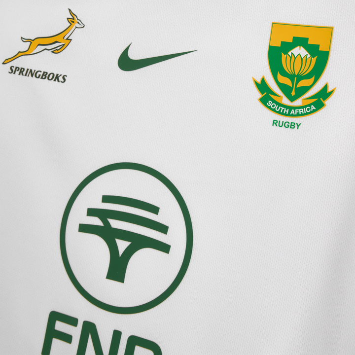 Kit da trasferta Nike Springboks Stadium per bambini, bianco