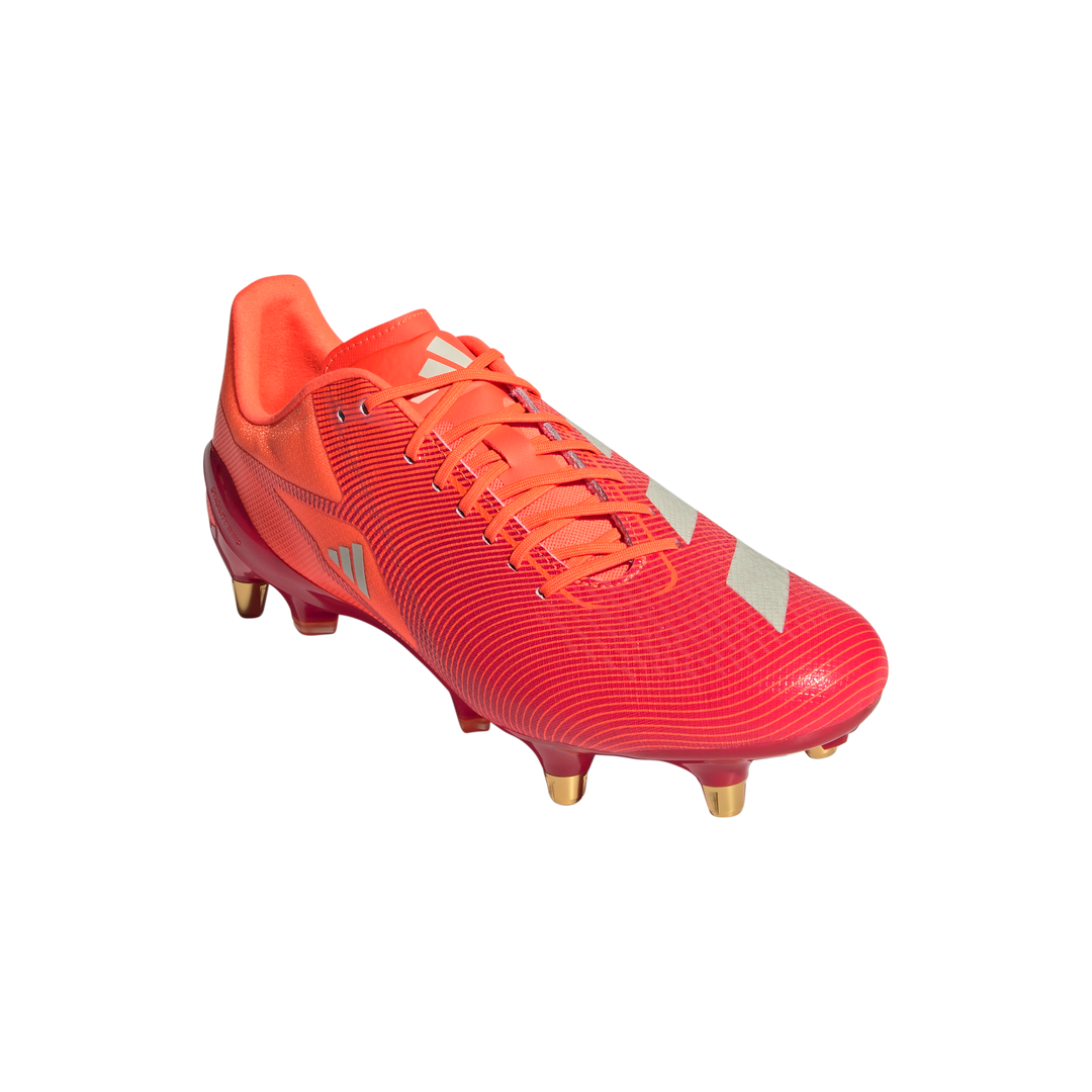 Adizero RS15 Pro SG Chaussures de Rugby Lucid Red