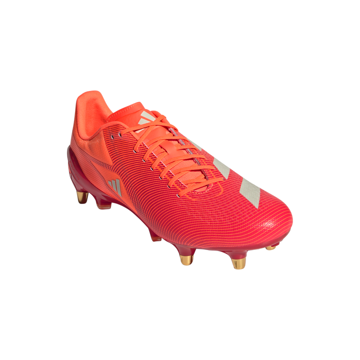 Adizero RS15 Pro SG Chaussures de Rugby Lucid Red