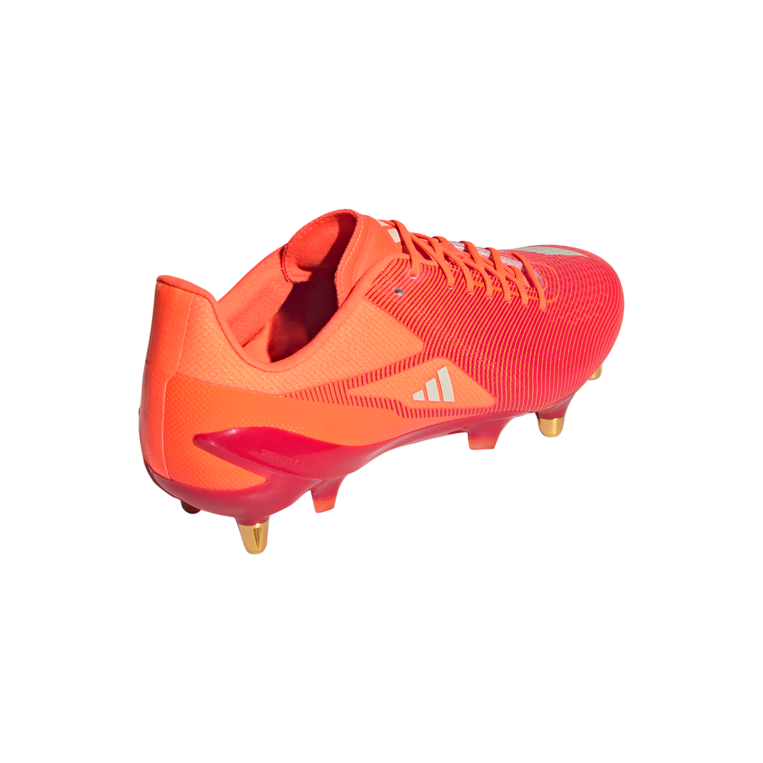 Adizero RS15 Pro SG Chaussures de Rugby Lucid Red