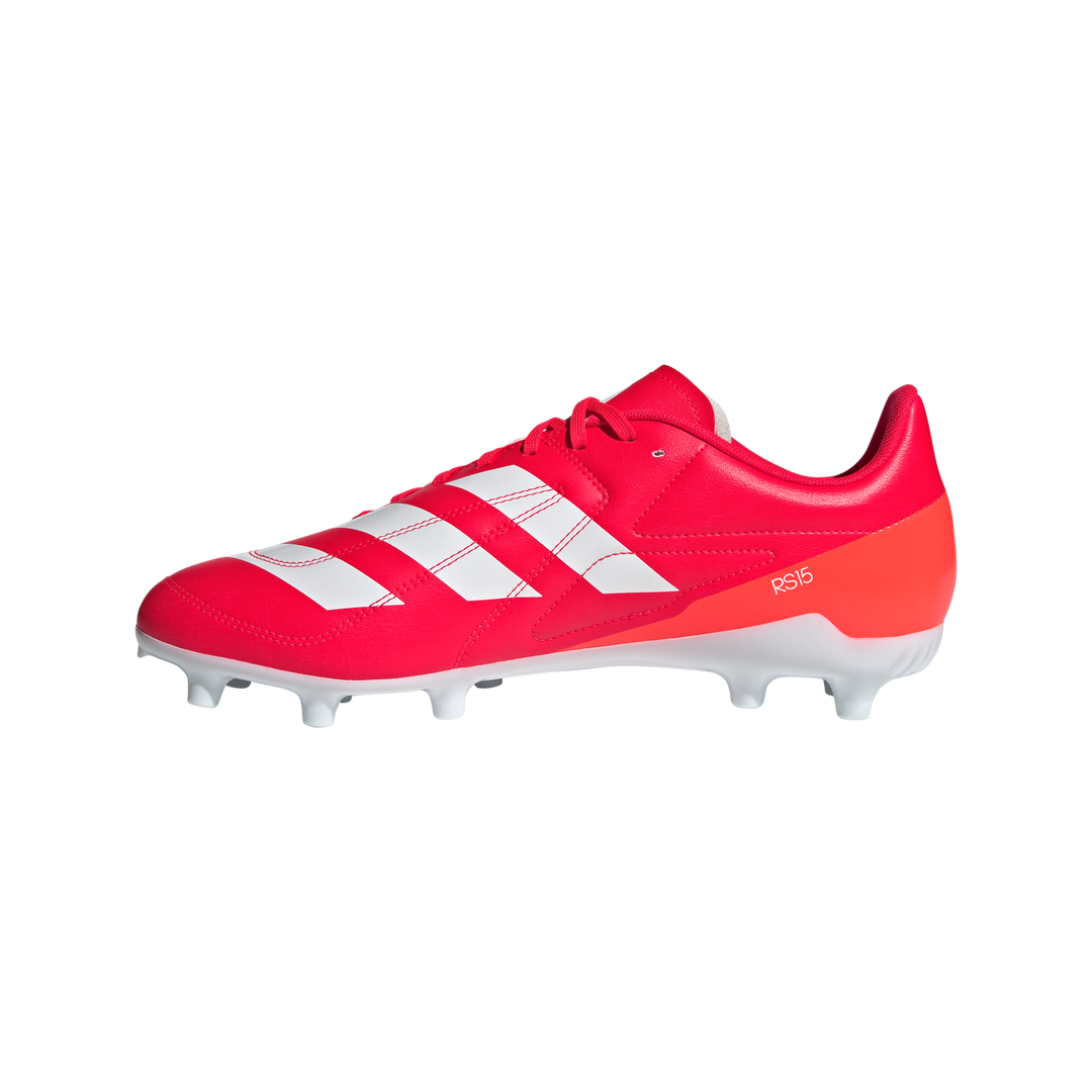 Adidas RS15 FG Chaussures de Rugby Lucid Red