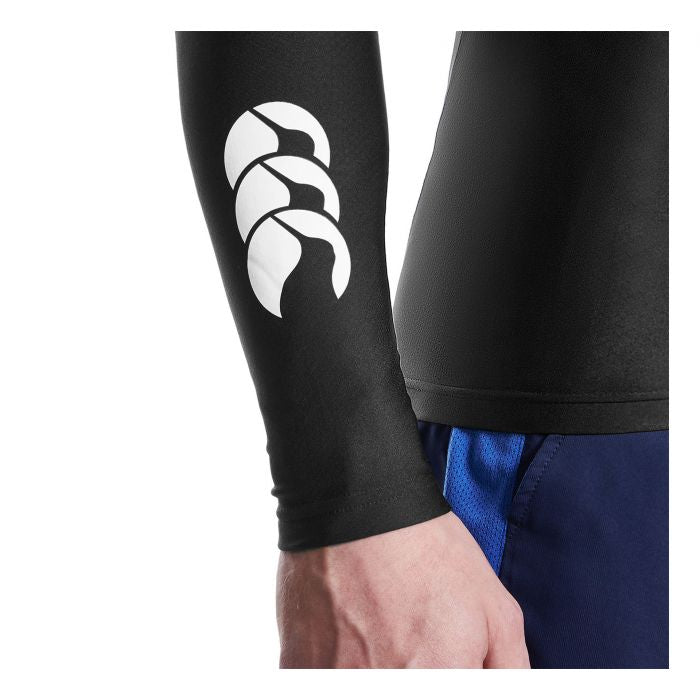 Couche de base à manches longues Canterbury Thermoreg noire