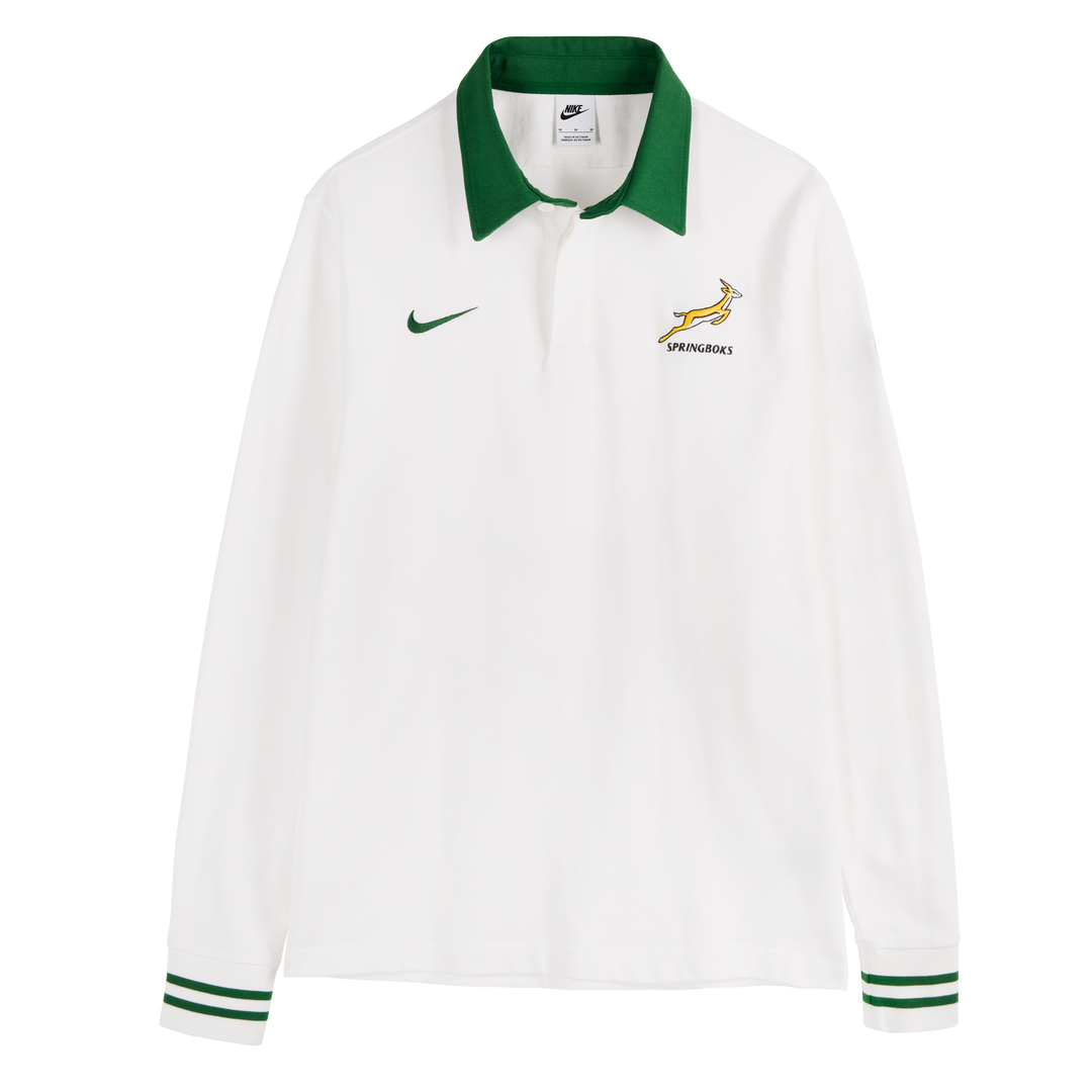 Nike Springboks Heren Long Sleeve Rugby Shirt