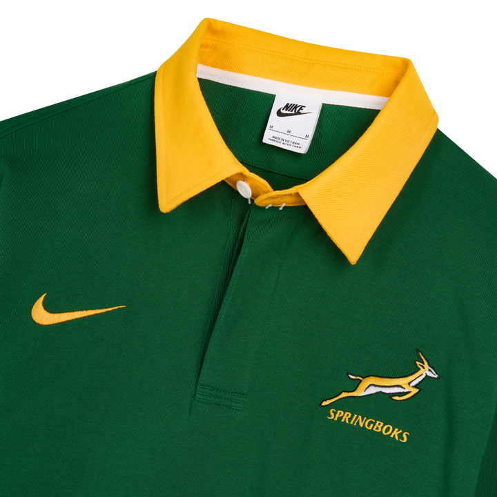 Nike Springboks Heren Long Sleeve Rugby Shirt