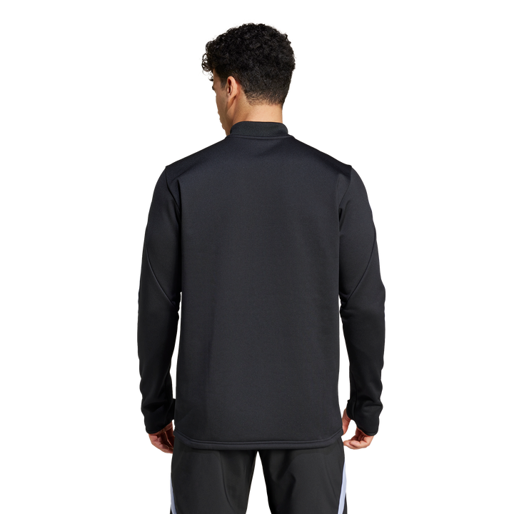 1/4 Zip Rugby All Blacks à Manches Longues pour Hommes Blue Spark