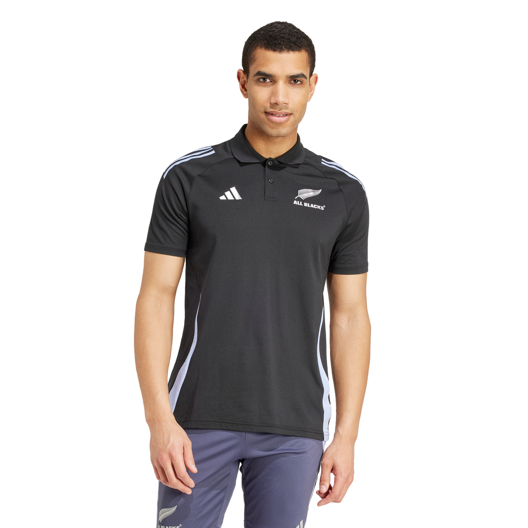 Polo Rugby All Blacks pour Hommes Blue Spark