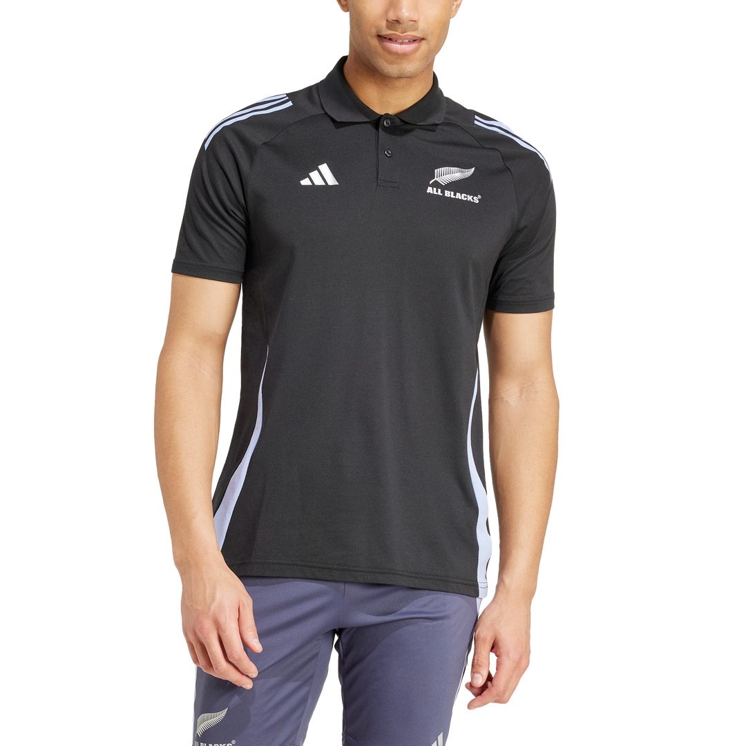 Polo Rugby All Blacks pour Hommes Blue Spark