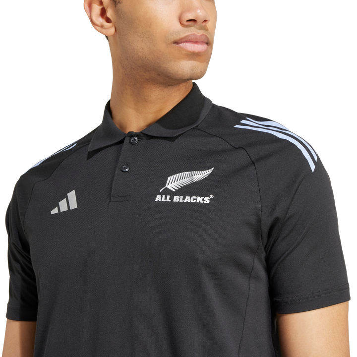 Polo Rugby All Blacks pour Hommes Blue Spark