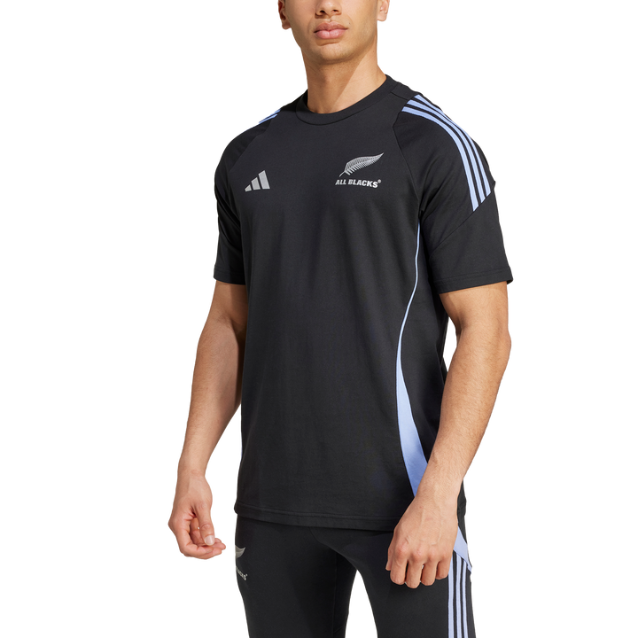 T-shirt de Rugby All Blacks pour Hommes Blue Spark