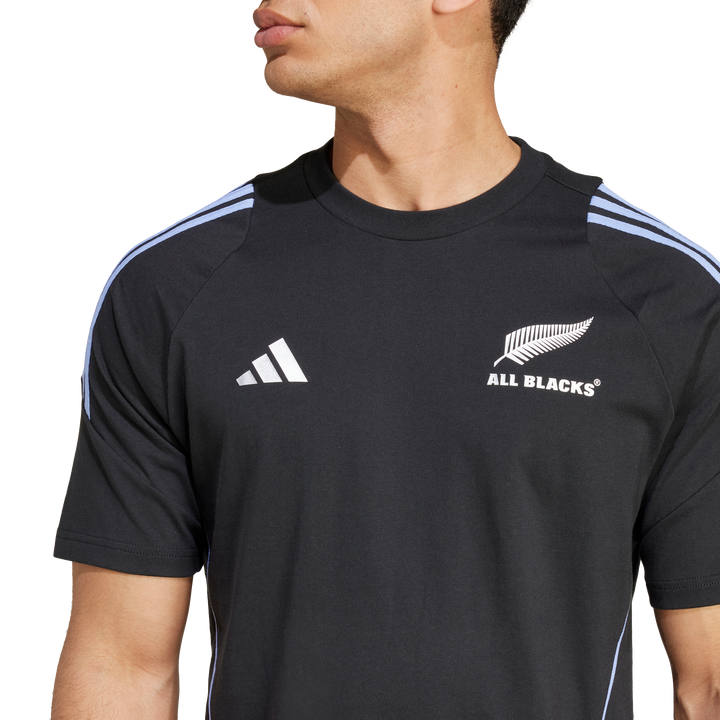 T-shirt de Rugby All Blacks pour Hommes Blue Spark