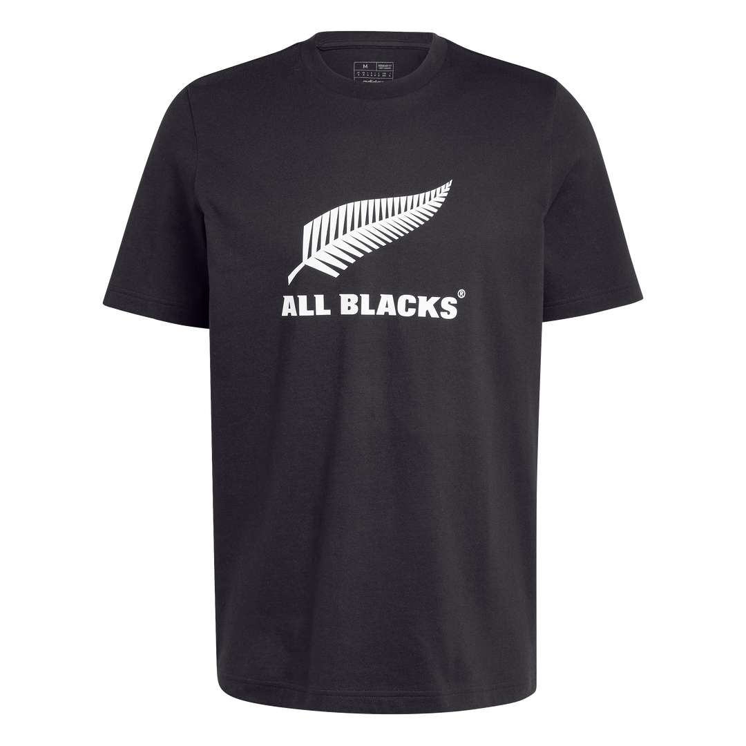 T-shirt adidas All Blacks avec logo pour homme, noir