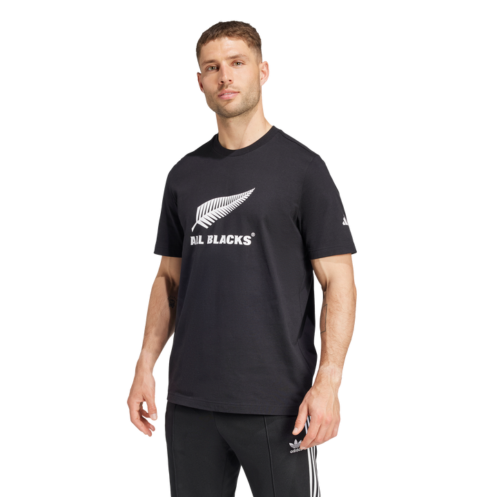T-shirt adidas All Blacks avec logo pour homme, noir