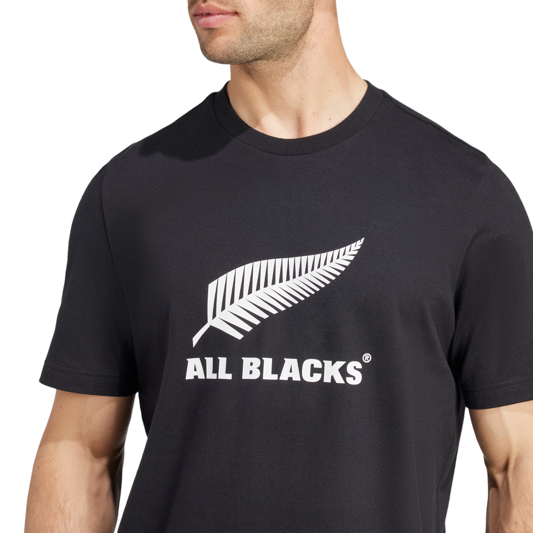 T-shirt adidas All Blacks avec logo pour homme, noir
