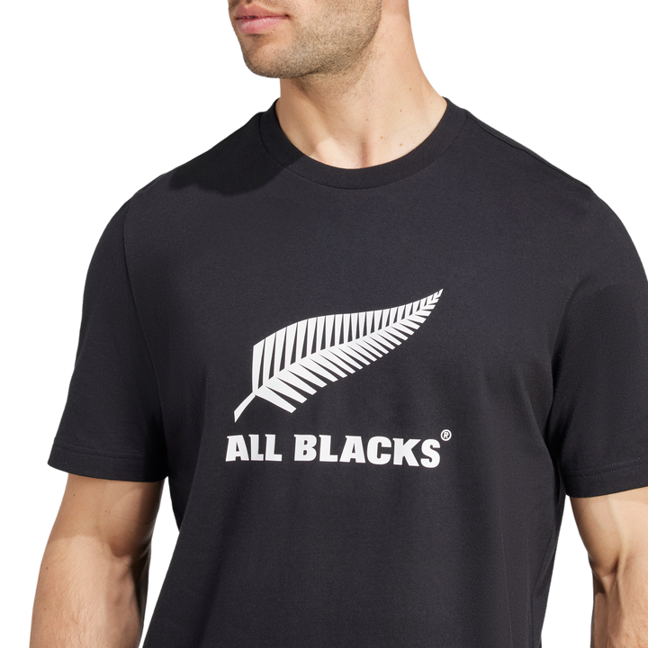 T-shirt adidas All Blacks avec logo pour homme, noir
