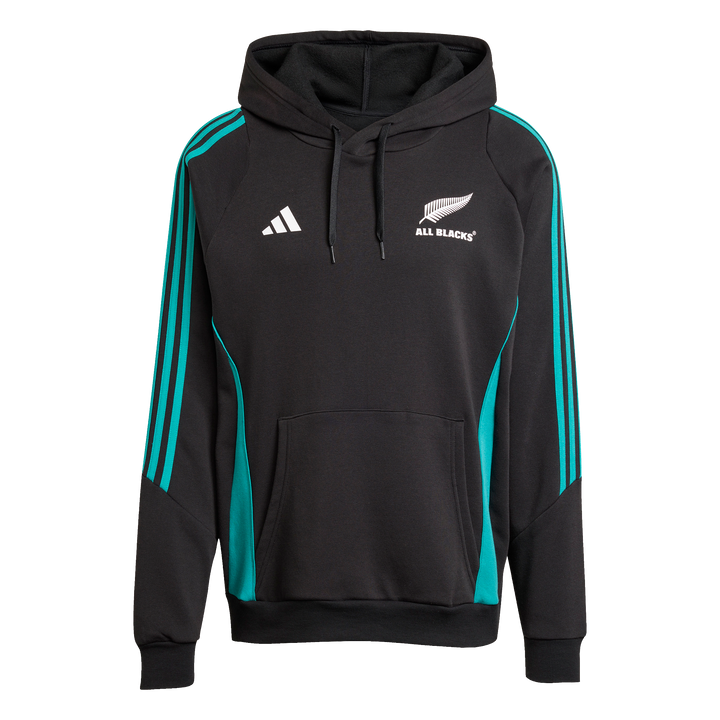 Felpa con cappuccio con logo All Blacks da uomo