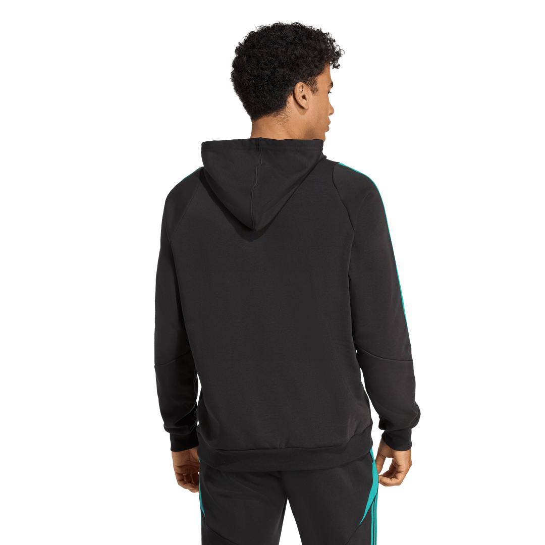 Felpa con cappuccio con logo All Blacks da uomo