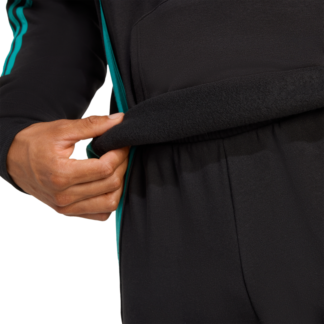 Felpa con cappuccio con logo All Blacks da uomo