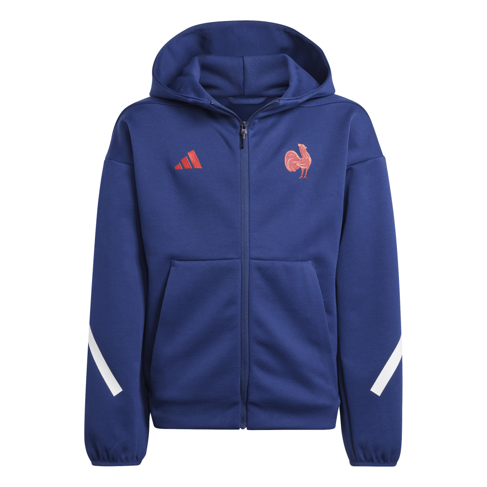 adidas France Veste à Capuche Zippée Enfant