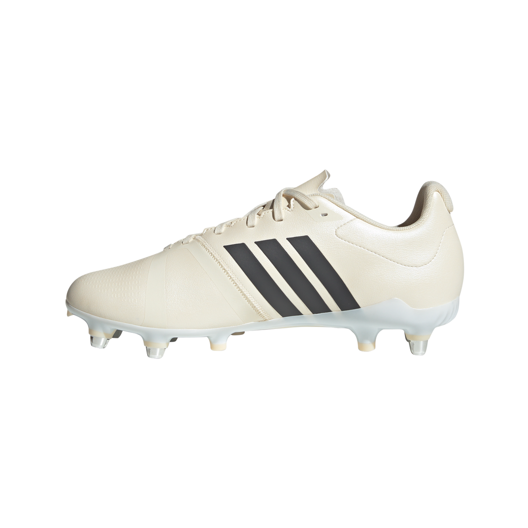 Chaussures de rugby adidas RS15 Rise W SG blanches