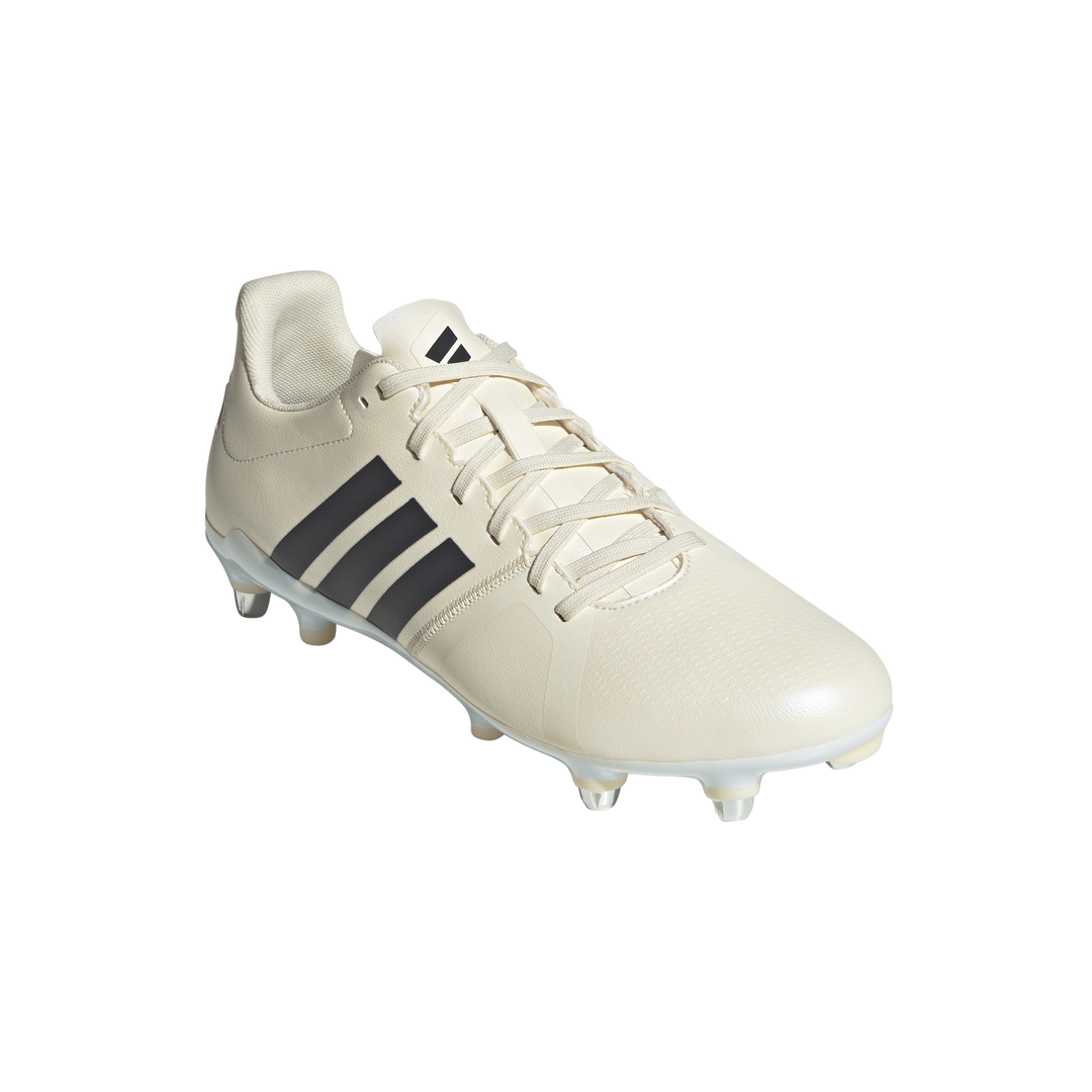 Chaussures de rugby adidas RS15 Rise W SG blanches