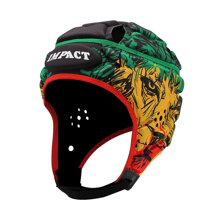 Casque Impact Rugby Jamaican Lion