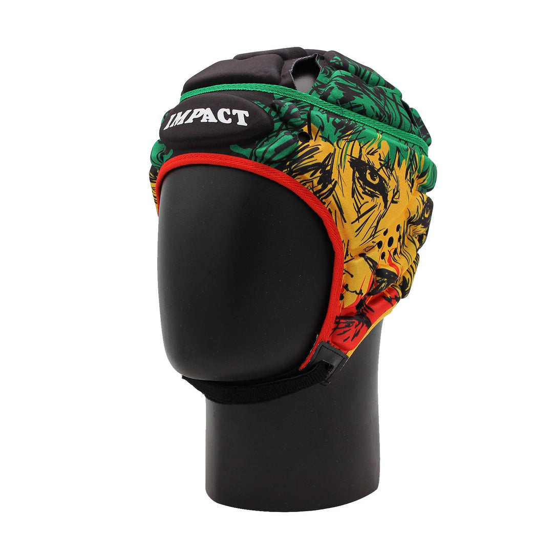 Casque Impact Rugby Jamaican Lion