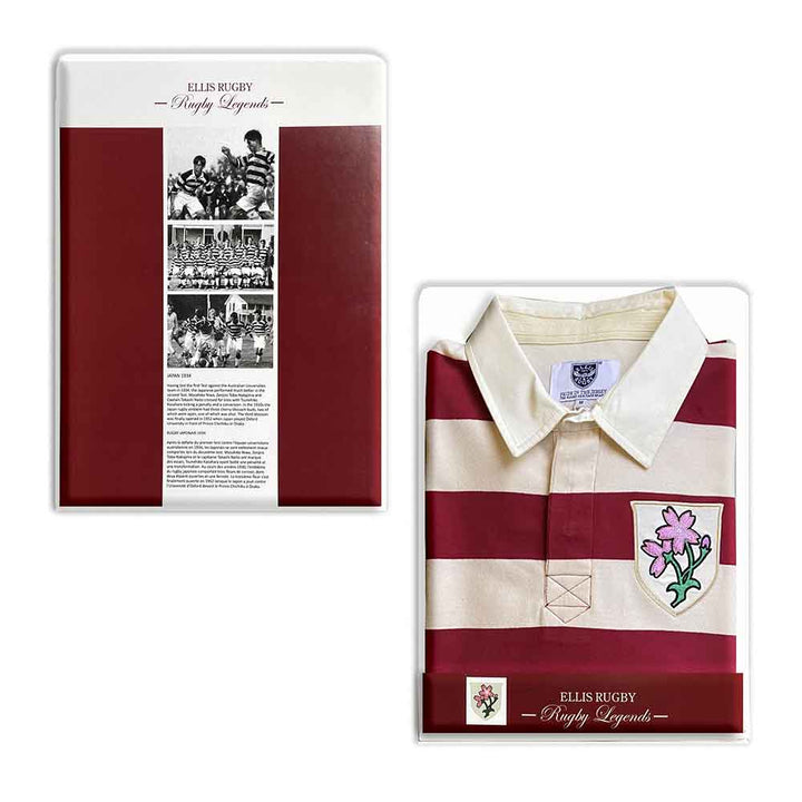 Maglia da rugby giapponese Ellis Rugby 1934