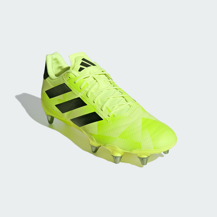 Chaussures de rugby adidas Kakari RS SG Citron lucide