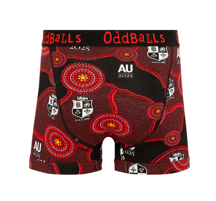 Oddballs Official British & Irish Lions Men's Boxer Shorts