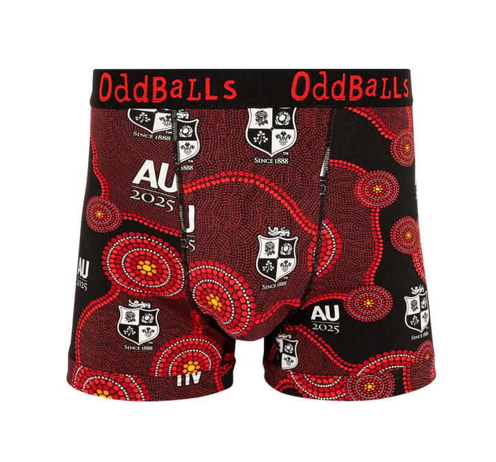 Oddballs Official British & Irish Lions Men's Boxer Shorts