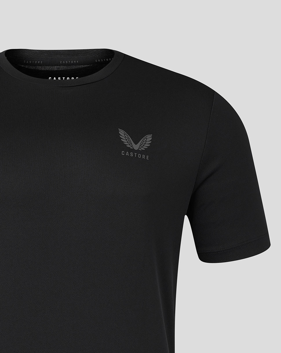 Castore Slim Fit Training T-shirt Men Black