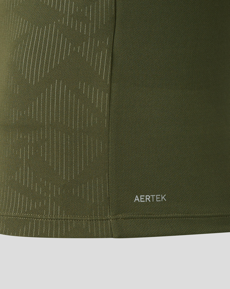 Castore Adapt All Over Print 1/4 Zip Long Sleeve Top Men