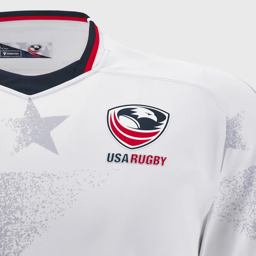 Maillot de rugby extérieur Macron USA Replica pour homme 2025