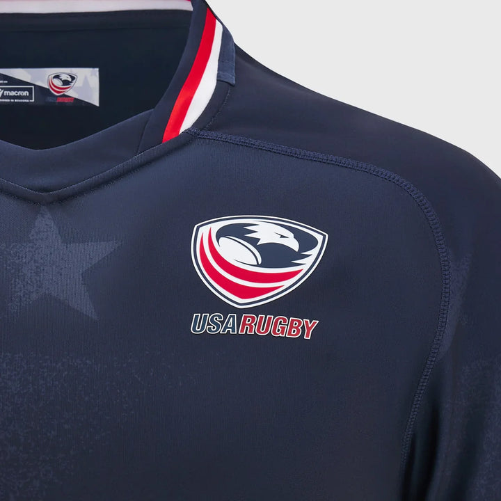 Maglia da rugby replica Macron USA da uomo 2025