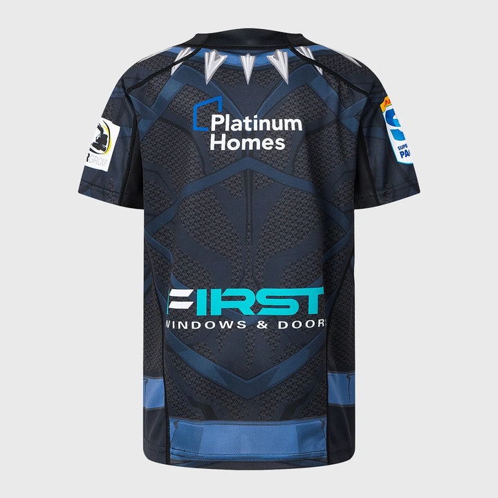 Maillot de rugby réplique classique des Black Panthers pour enfants