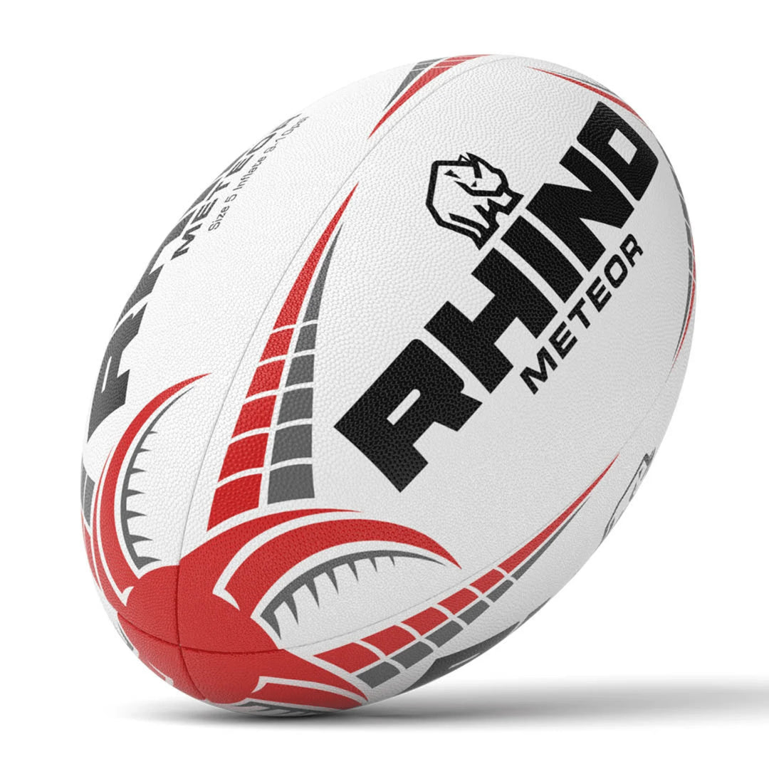 Rhino Meteor Match Rugby Ball Size 4