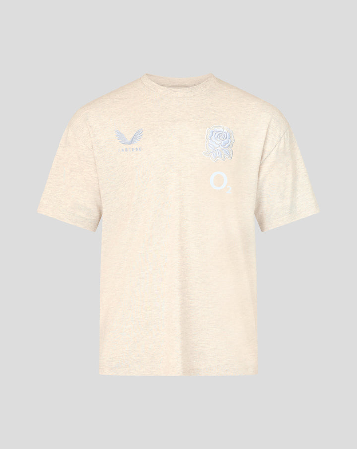 Castore Engeland Rugby Off Pitch T-Shirt Heren 26/27